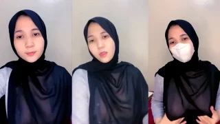 Bokep Indo Rani Hijabers Pamerin Toketnya Baju Transparan