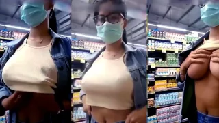 Bokep Indo Siskaeee Pamer TT di Supermarket